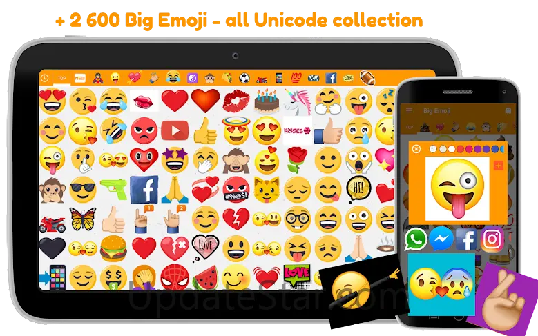 Big Emoji Sticker For WhatsApp 12.4.3