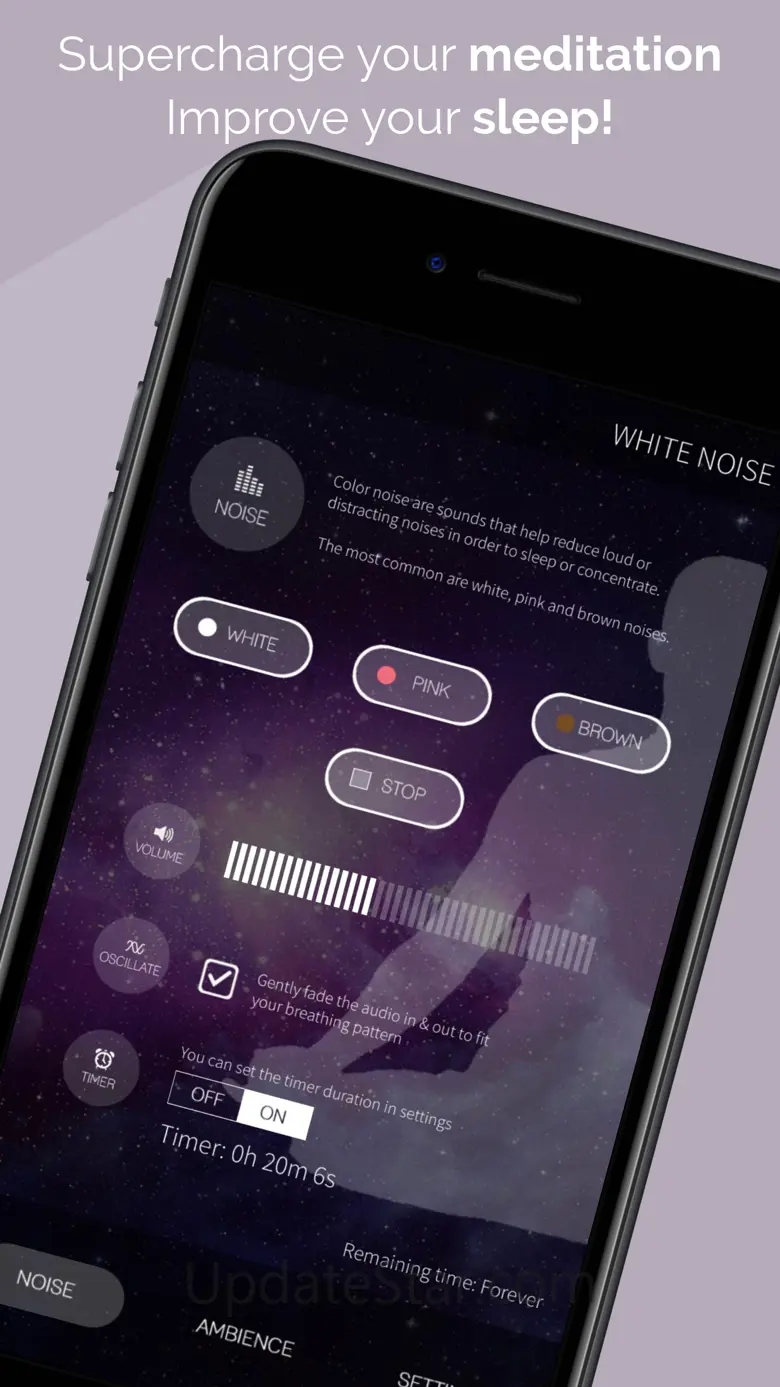 White Noise Meditate & Sleep 2.0