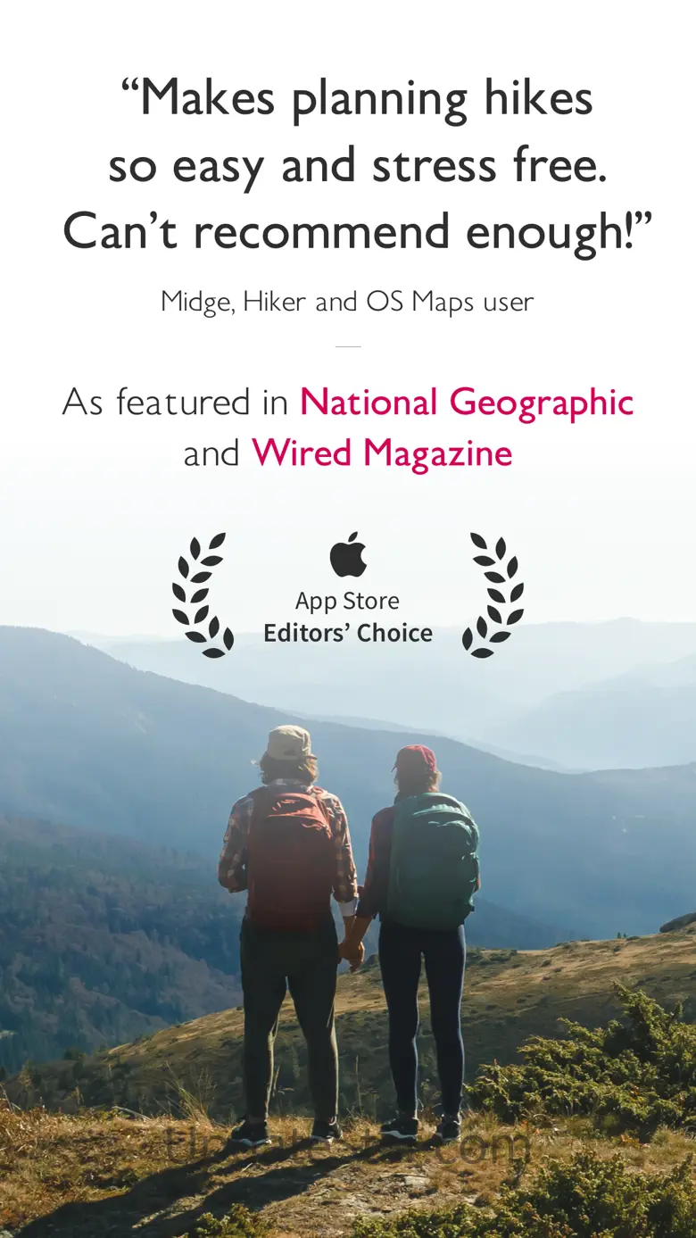 OS Maps: Hiking & Bike Trails iOS 4.2.1