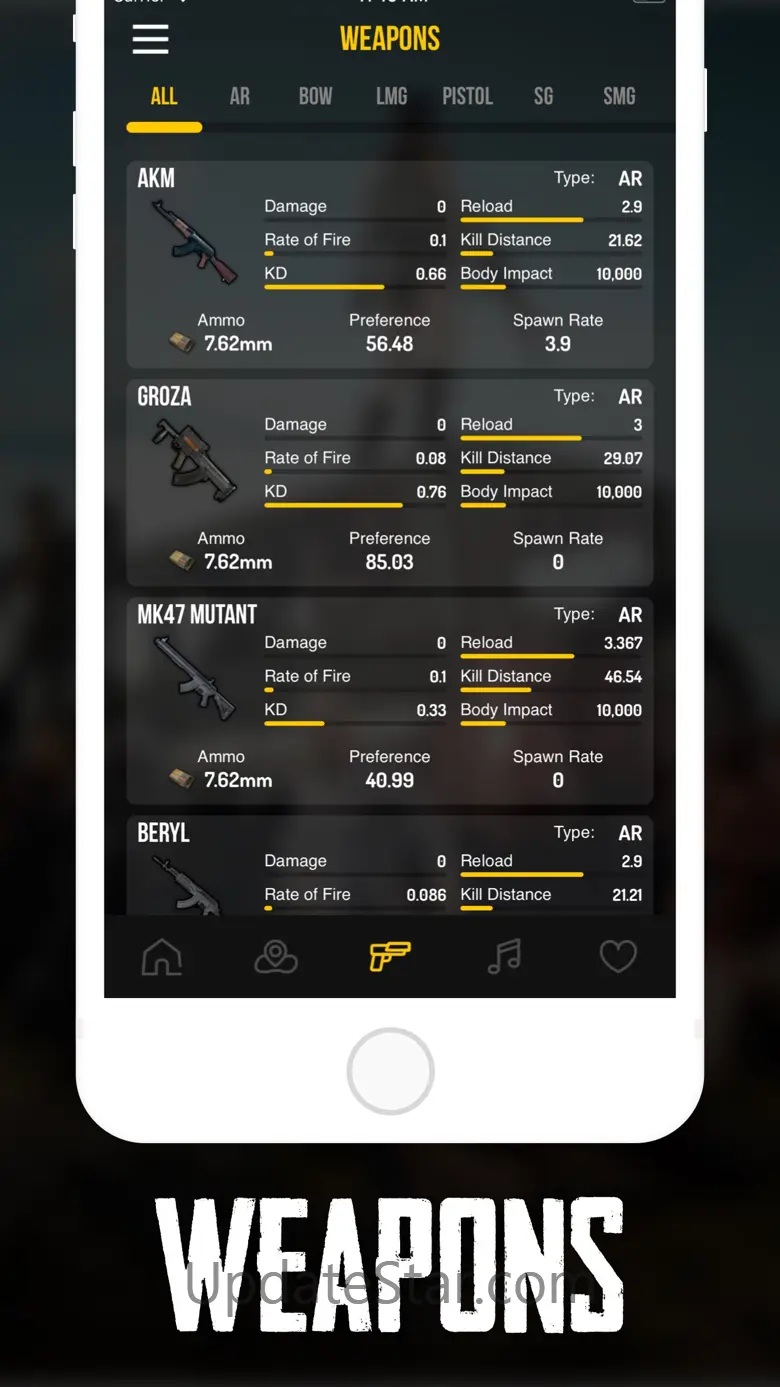 Map, Stickers & Stats for PUBG 1.2.2