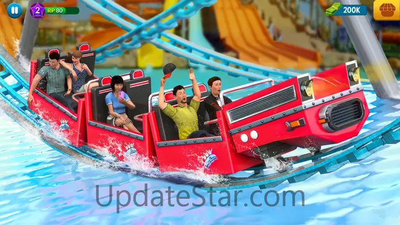Roller Coaster Theme Park Game 1.0.1