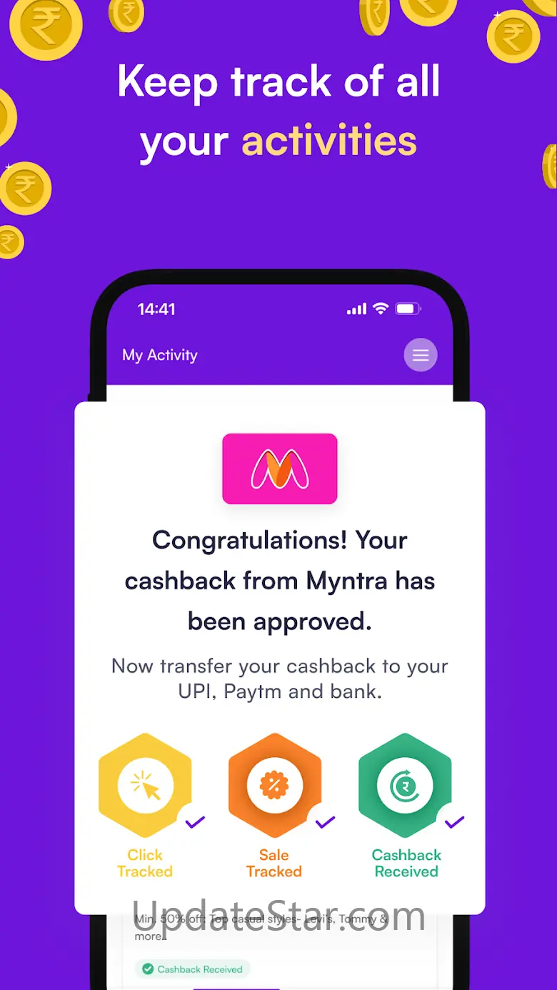 Cashback App | Kickcash 15.5