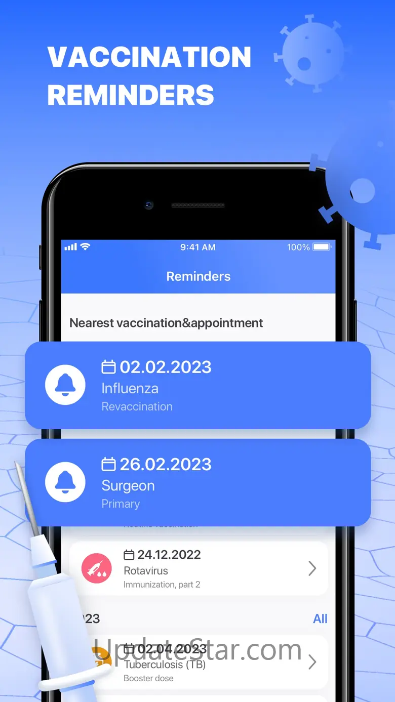 Vaccine & Health Cards: Record 1.4.1