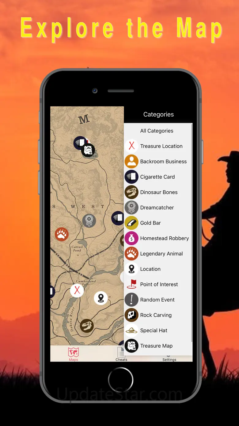 Unofficial rdr2 map & cheats 1.2