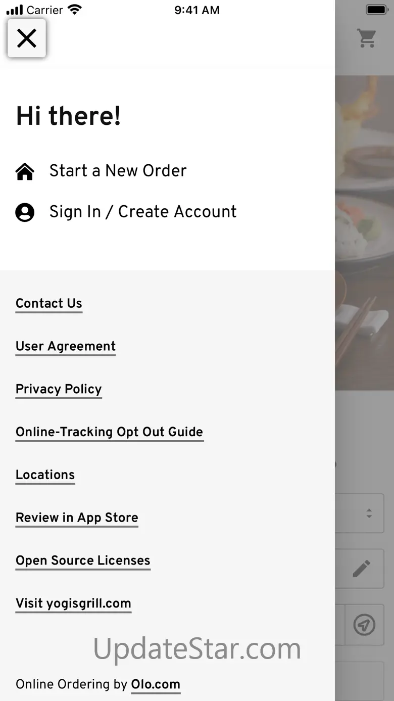 Yogis Grill Ordering 2.2