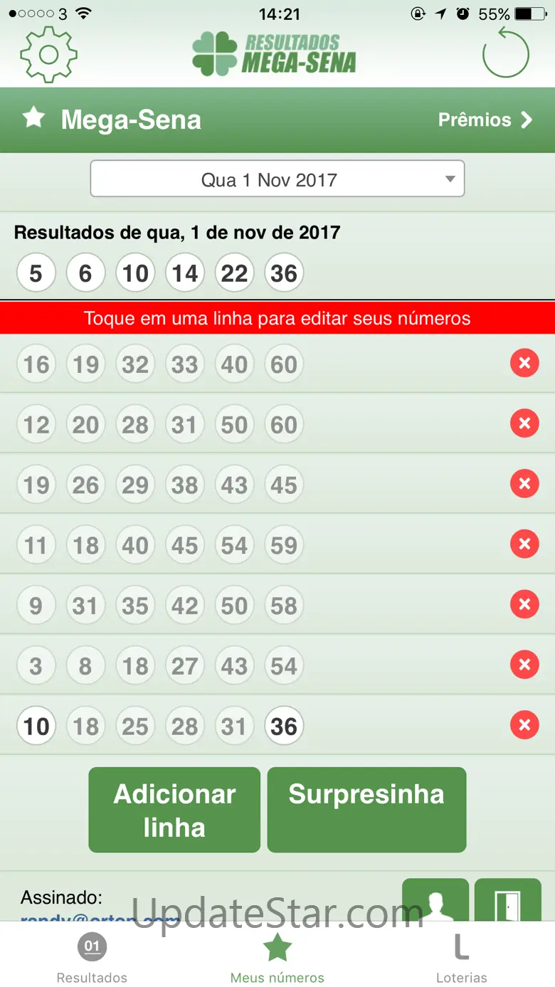 Resultados Megasena 5.3