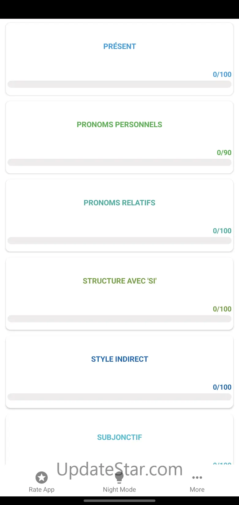 French Grammar Test 304.105.22