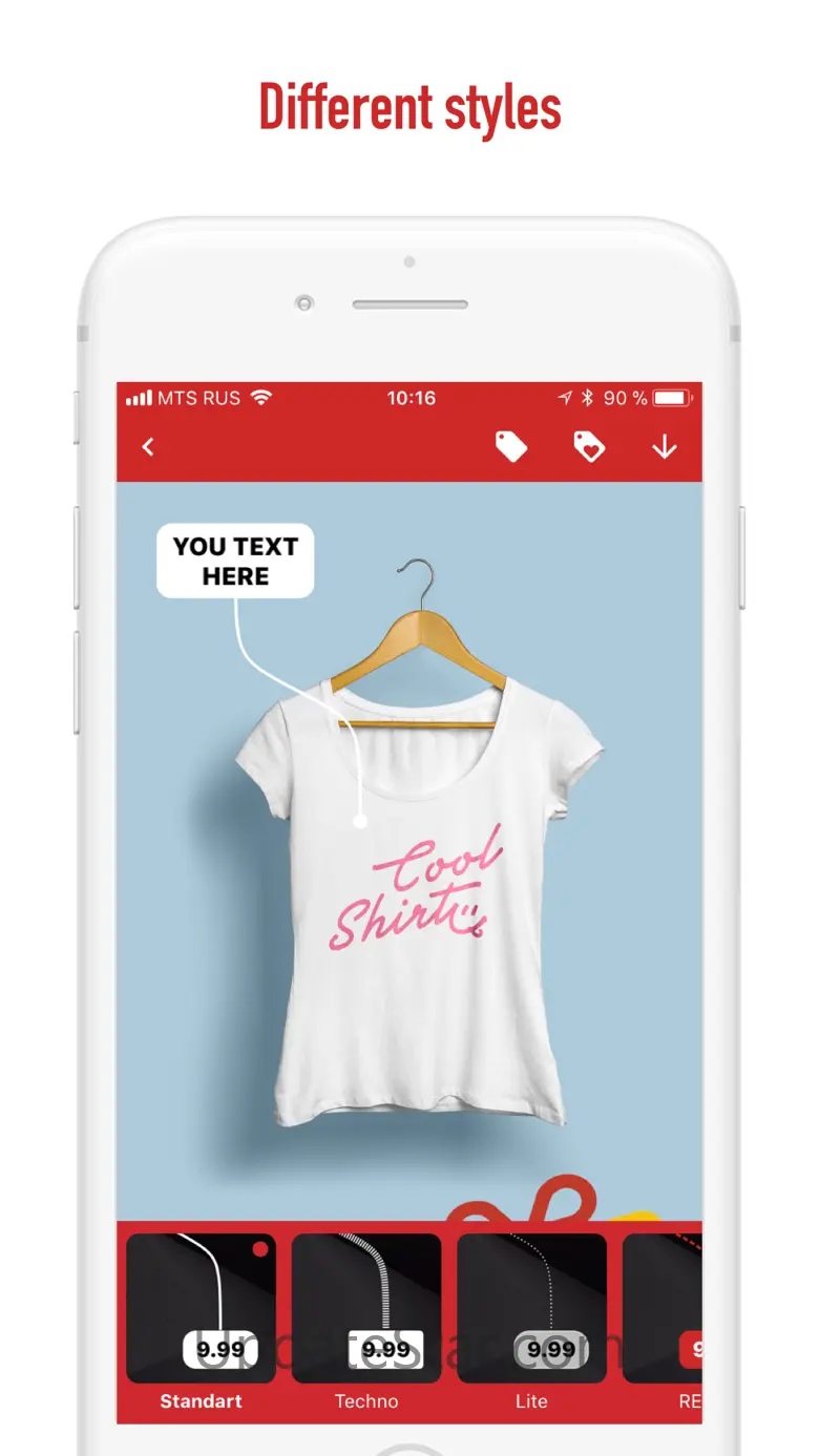 My Shop. Price tag captions 2.1