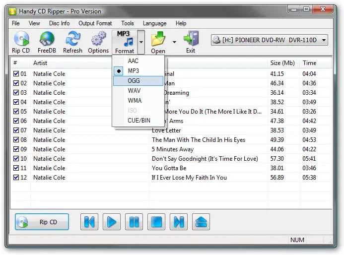 Handy CD Ripper 2.3.0
