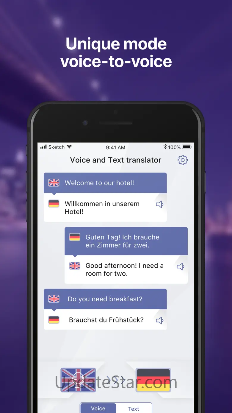 Voice and Text Translator App 1.6