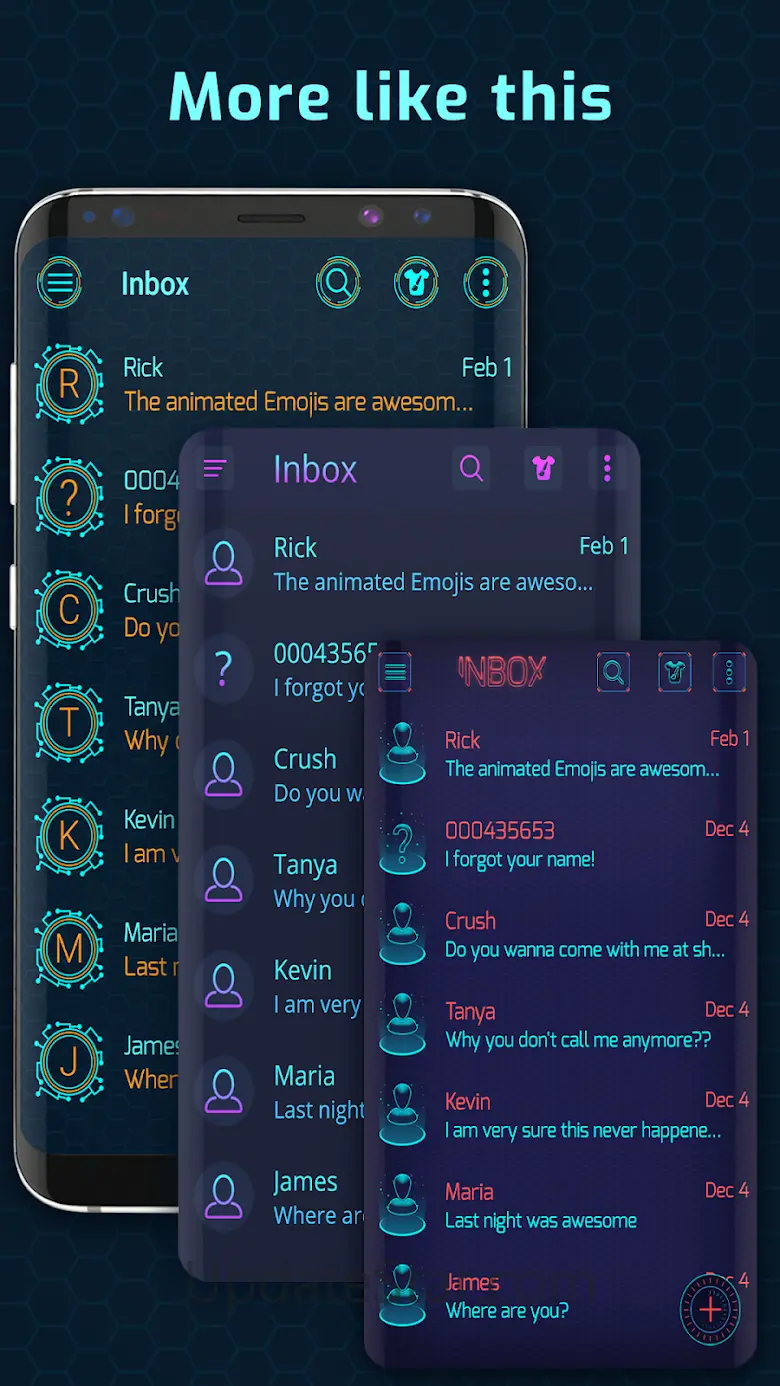 Hacker sms messenger theme 7.0.83