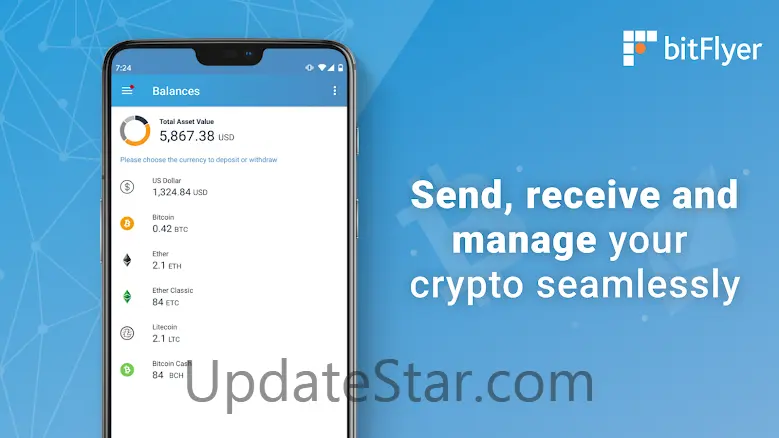 bitFlyer Crypto Exchange 7.24.0
