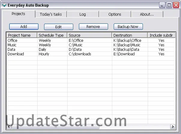 Everyday Auto Backup 3.5