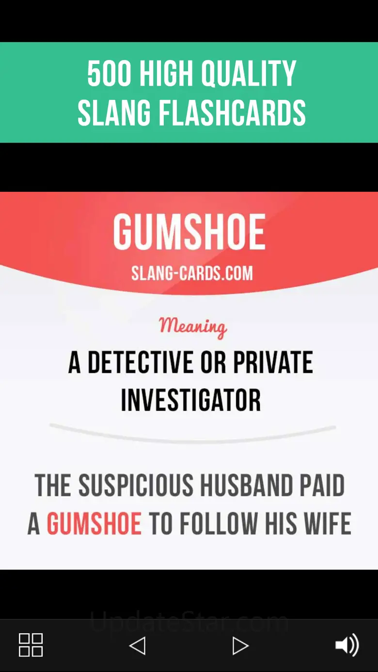English Slang Cards 1.38