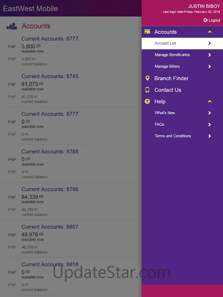 EastWest Mobile 1.3.3