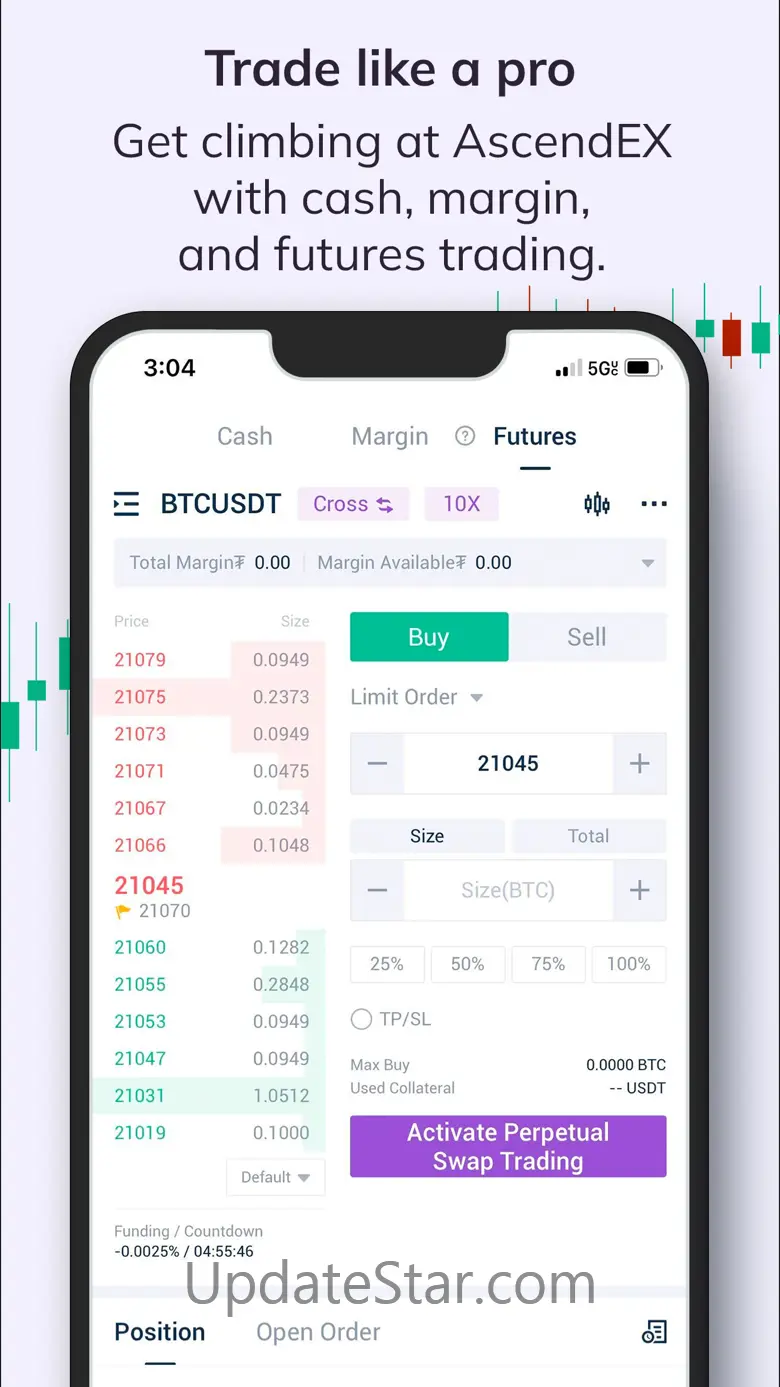 AscendEX: Buy Bitcoin & Crypto 3.3.7