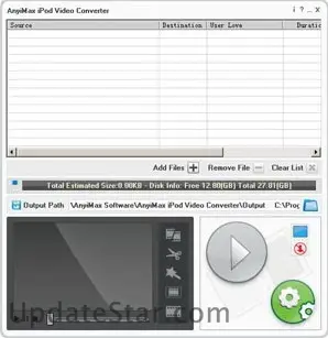 AnyiMax iPod  Video Converter 1.60