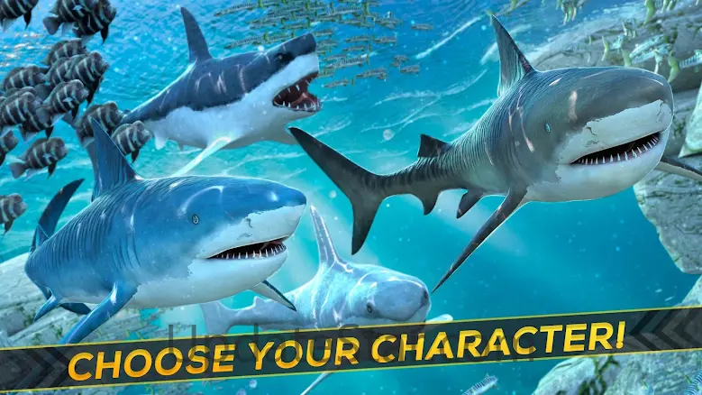 Shark & Crocodile Fight: Run 1.6.0