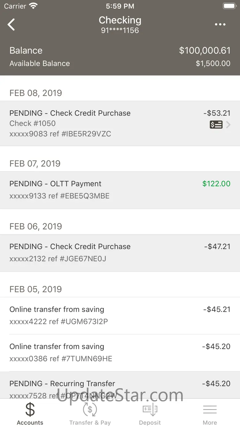 Luther Burbank Personal Bank 23.2.20