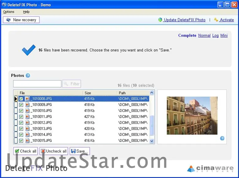 DeleteFIX Photo recovery 2.0