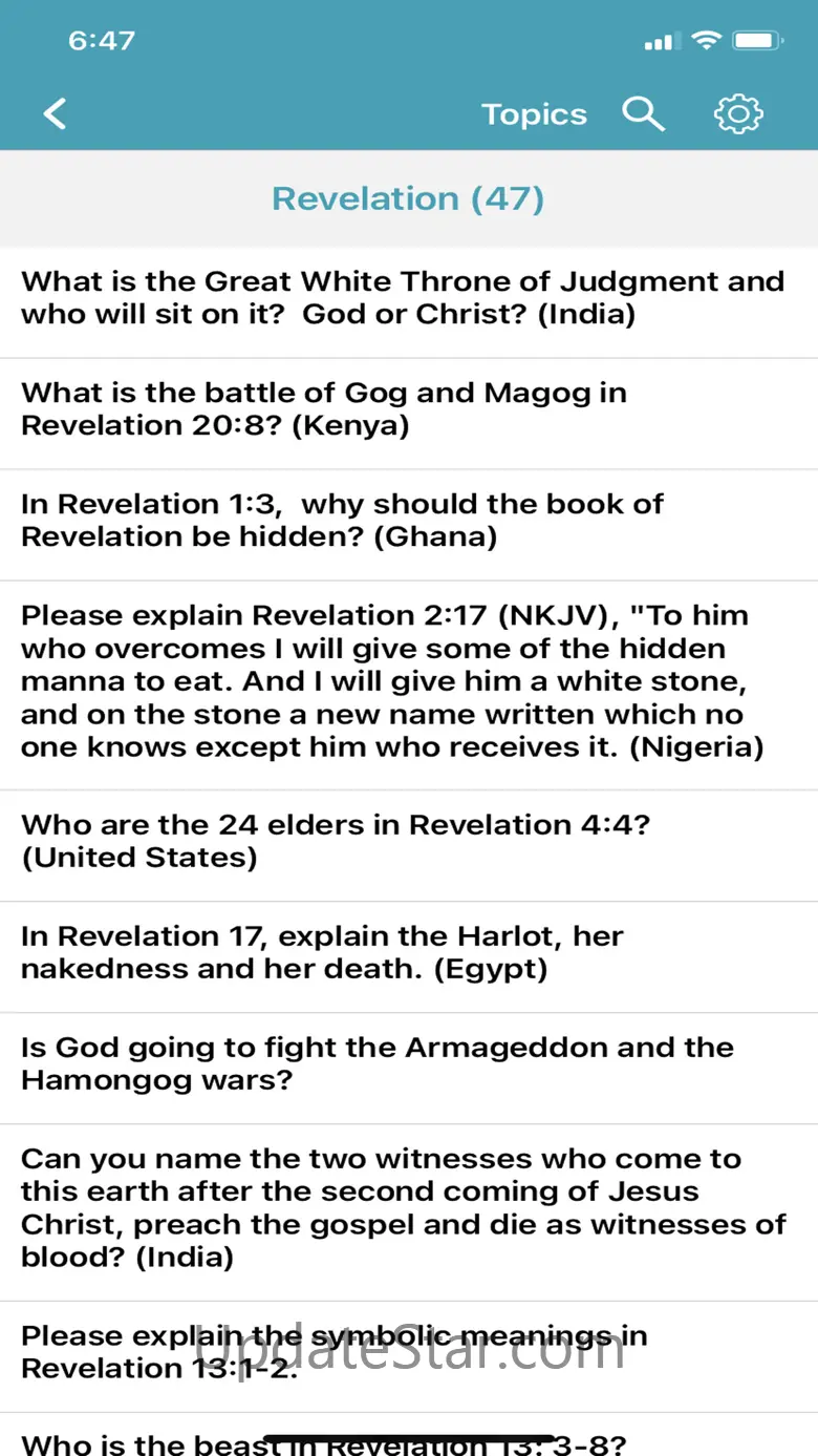 Bible Questions & Answers -FAQ 3.0