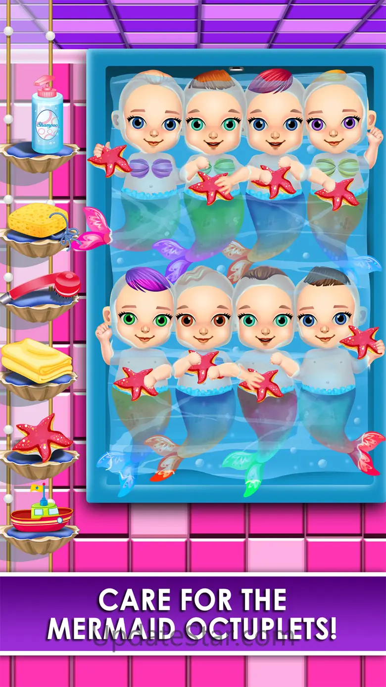 Mermaid Salon Make-Up Doctor Kids Games Free! 1.1