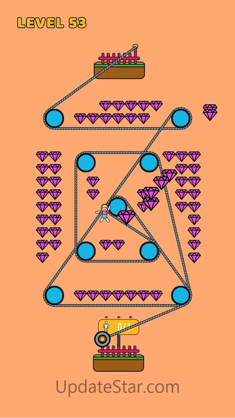 Rope Rescue! - Unique Puzzle 2.17