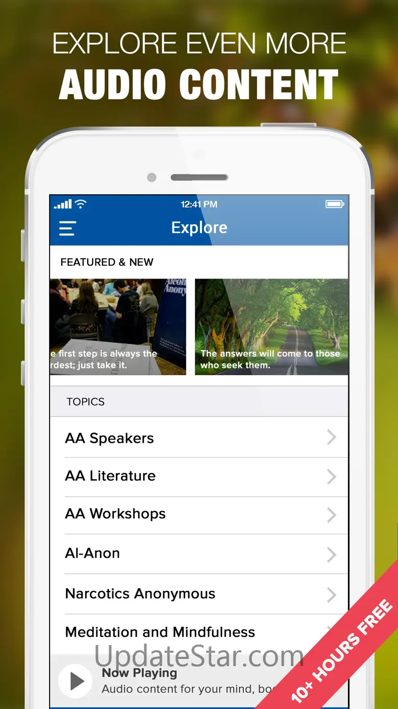 AA Audio Companion App for Alcoholics Anonymous 3.6.1