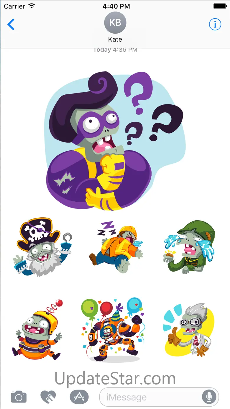 Plants vs Zombies™ Stickers 1.0