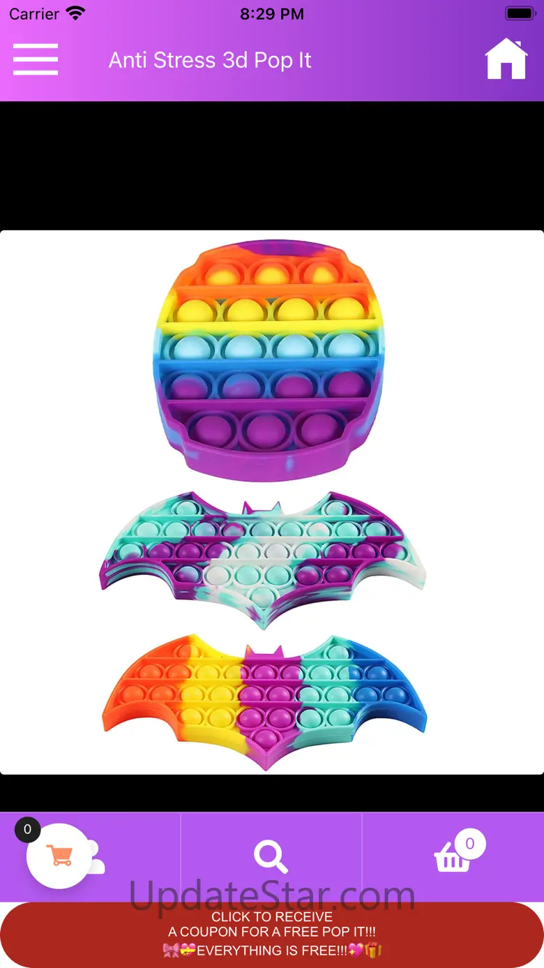 Anti Stress 3d Pop It 9