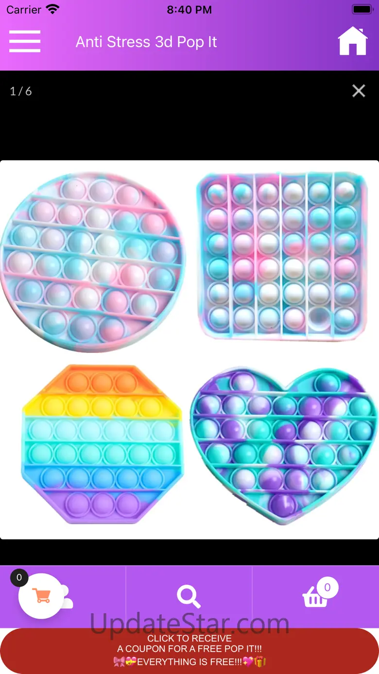 Anti Stress 3d Pop It 9