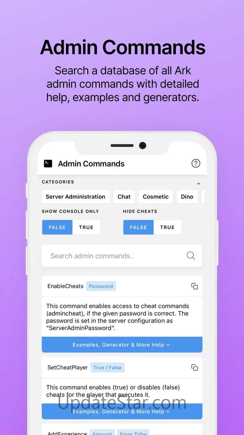 Ark IDs - Admin Commands & IDs 1.0.91