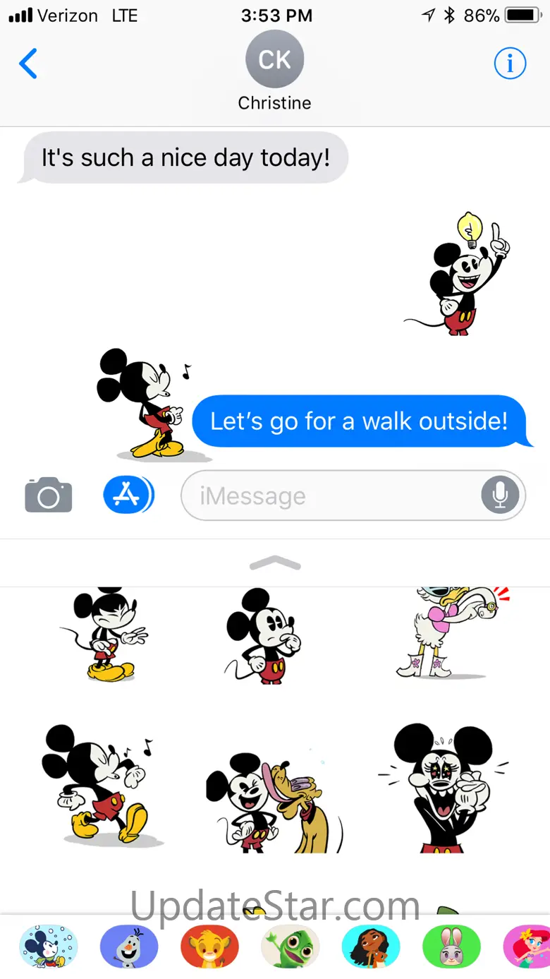 Disney Stickers: Mickey 1.20