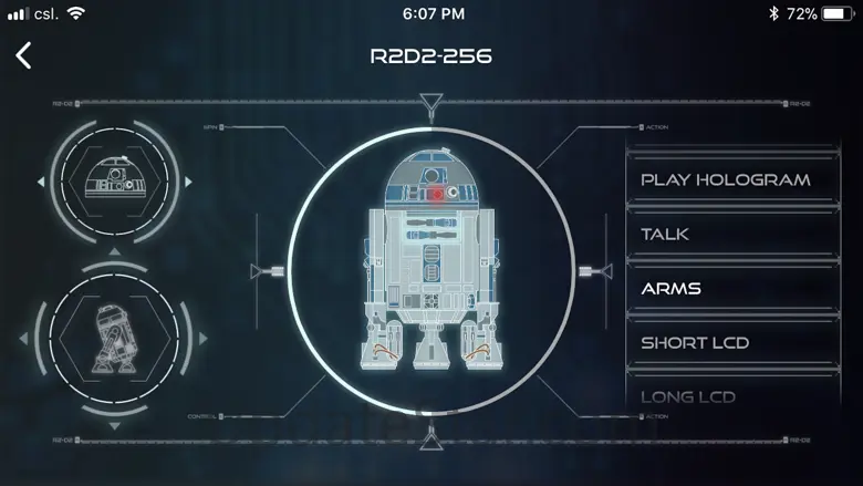 R2-D2 droid control 1.20