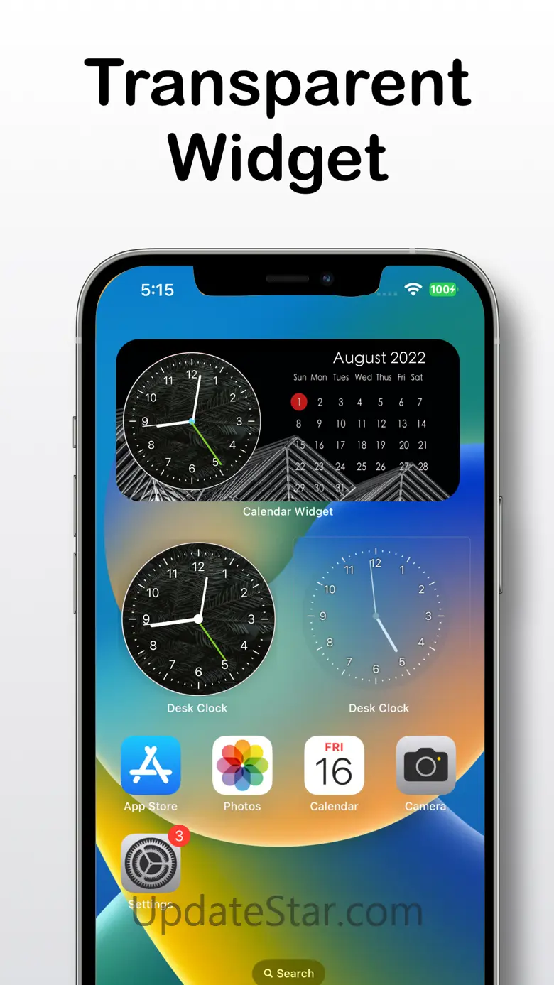 Analog Clock - Desk Widget 3.24