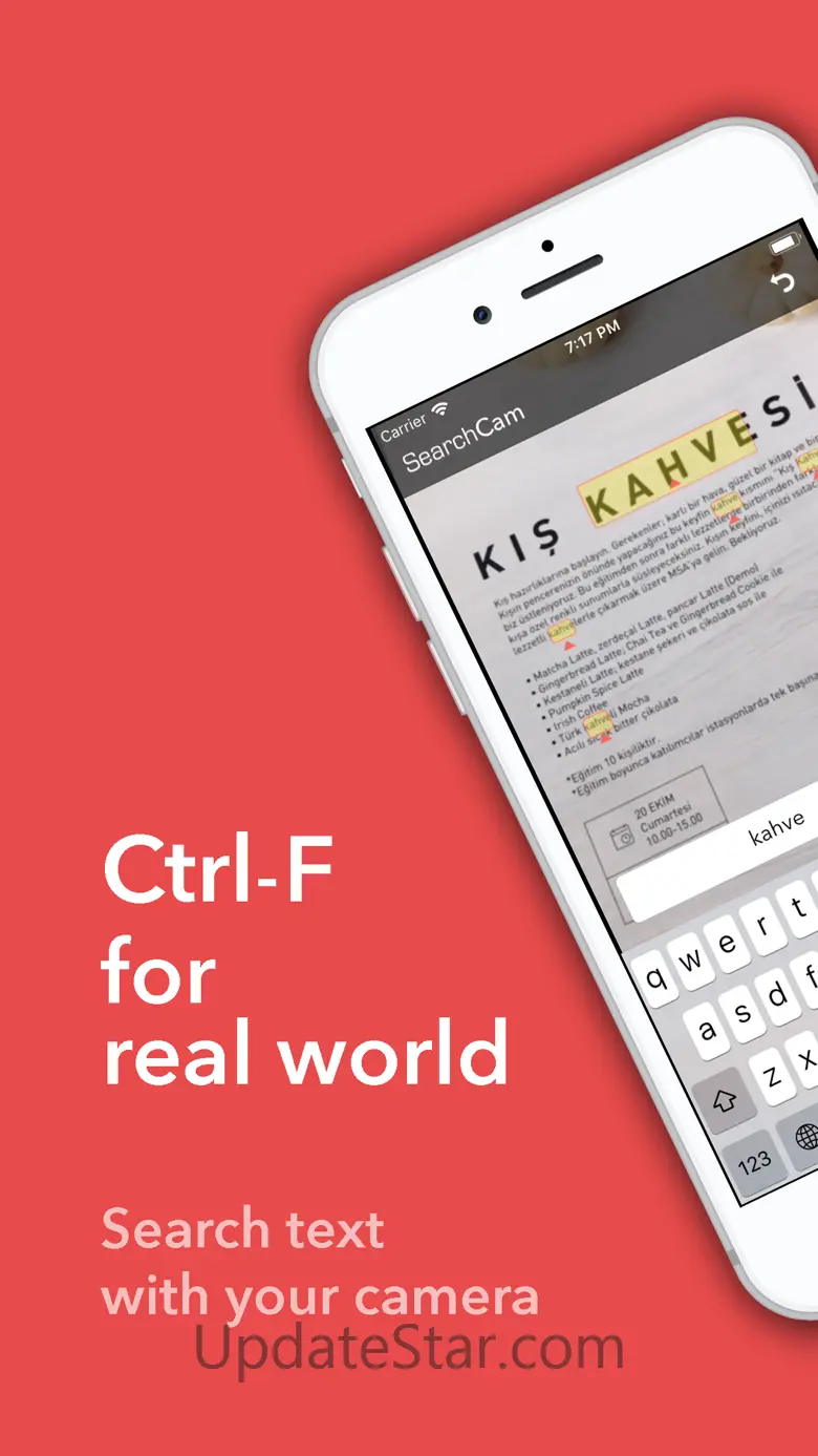 SearchCam: CTRL+F Camera App 1.23.0