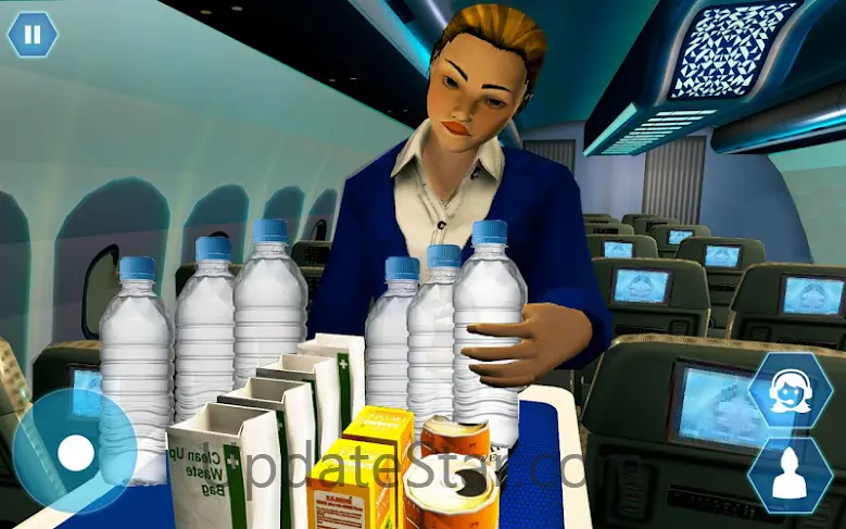 Airhostess Flight Pilot 3D Sim 3.6