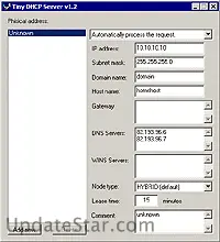 Tiny DHCP Server 1.3.5600