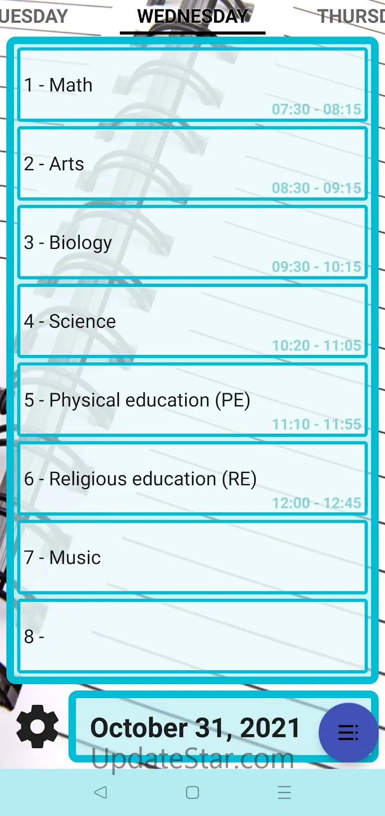 My Grades - School Timetable 16.4