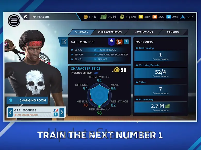 Tennis Manager Mobile 1.42