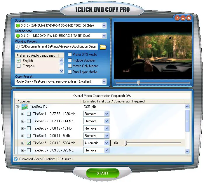 1CLICK DVD COPY PRO 5.2.0.4