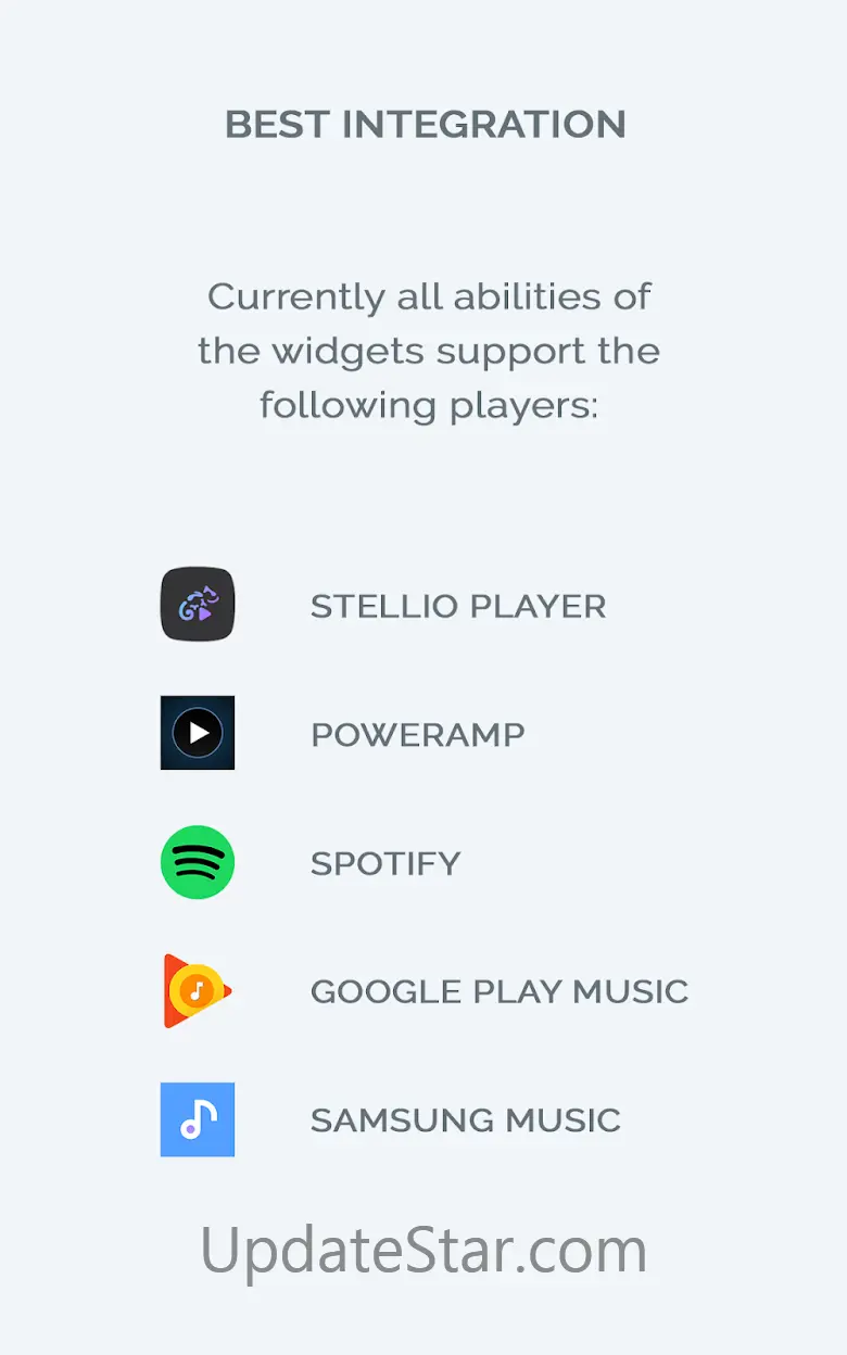 Audio Widget pack 2.3.0