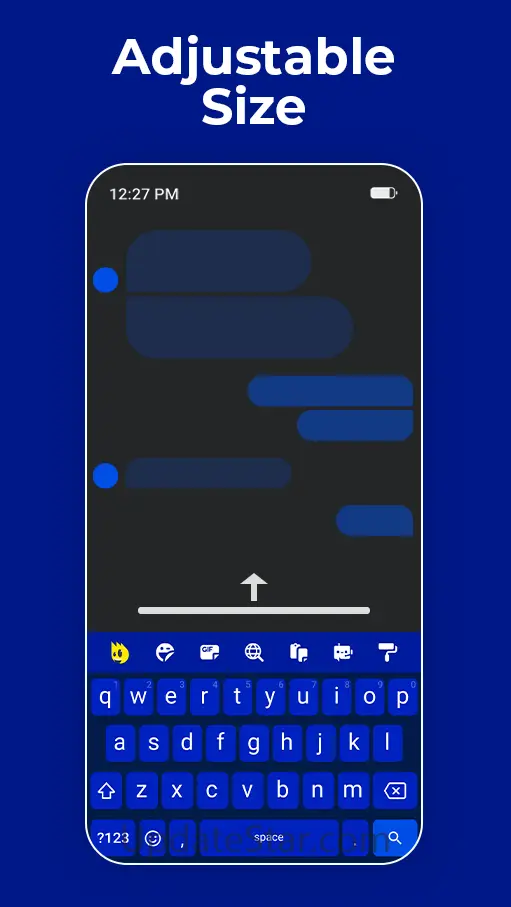 Blue AI Keyboard 54.0