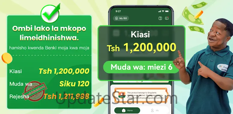 PesaX - Mkopo hadi Tsh 1200000 1.1.4