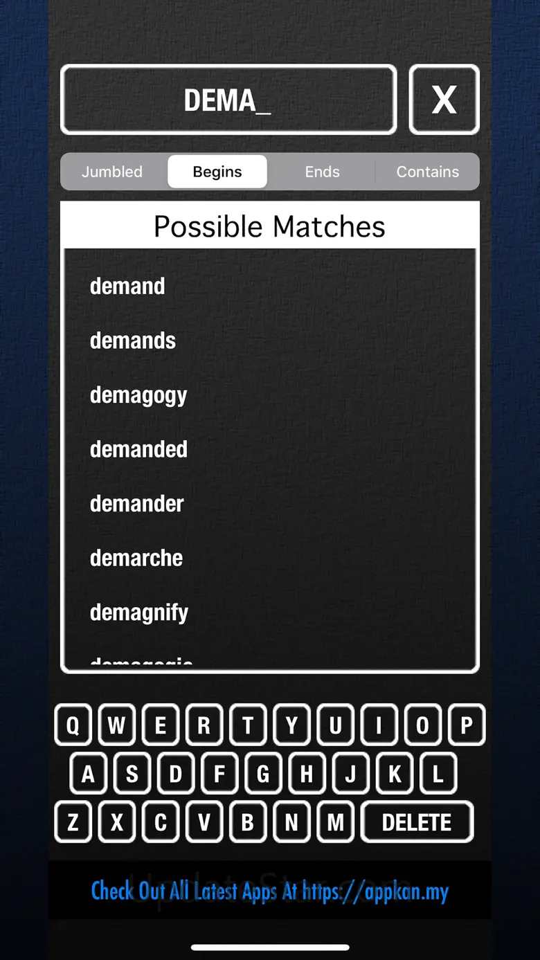 UnScramble English Words 1.5