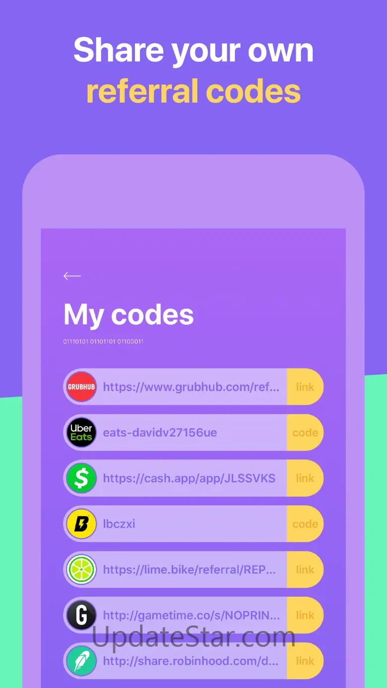 Use My Code 1.7