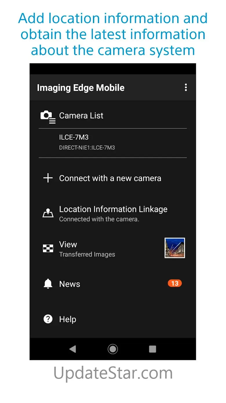 Imaging Edge Mobile 7.8.1