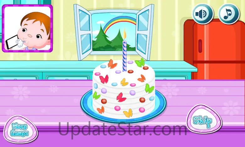 Cooking Rainbow Birthday Cake 4.2.2