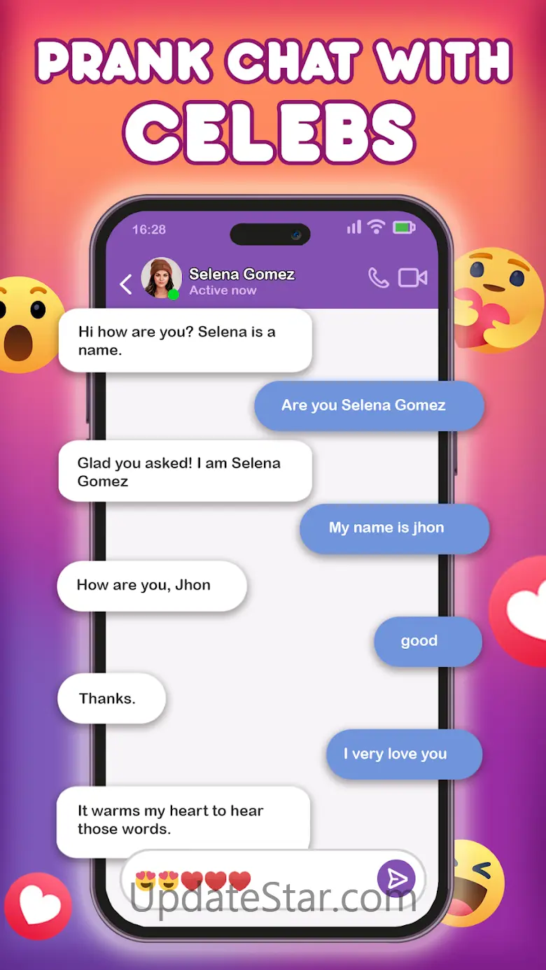 Celebrity Prank Call & Chat 1.7