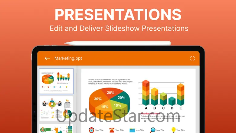 Word, PDF, XLS, PPT: A1 Office DocViewer-27.16